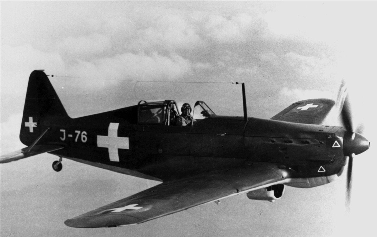 ВВС Швейцарии во второй мировой