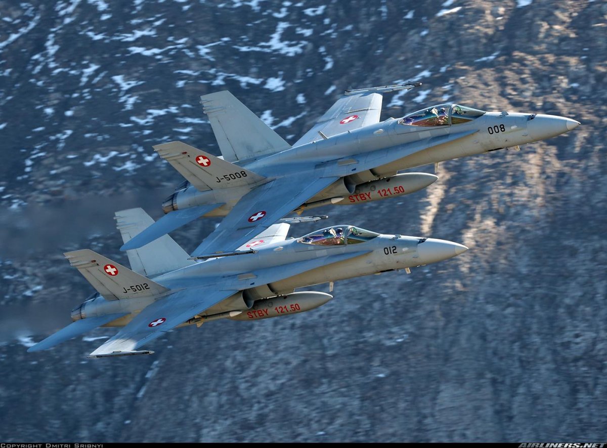 F-18 ВВС Швейцарии