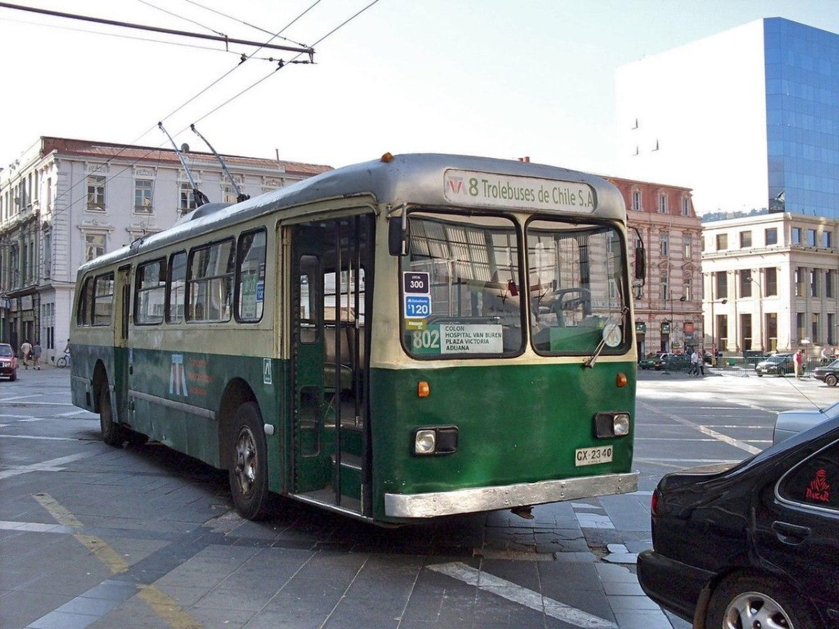 Вальпараисо троллейбус