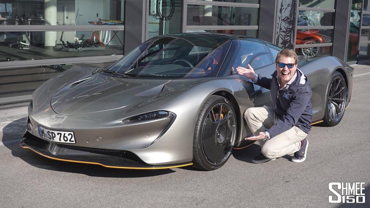 MCLAREN Speedtail клиренс