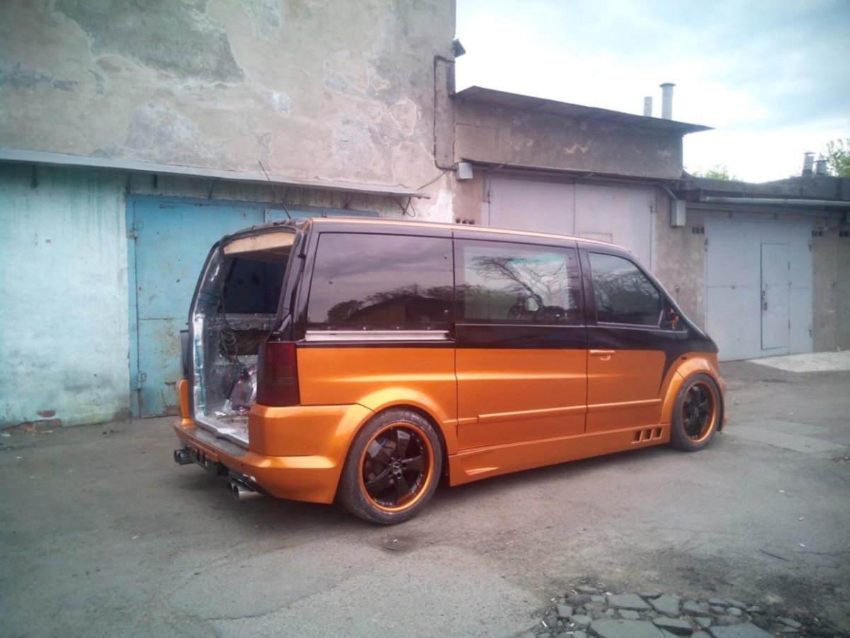Внешний тюнинг микроавтобусов