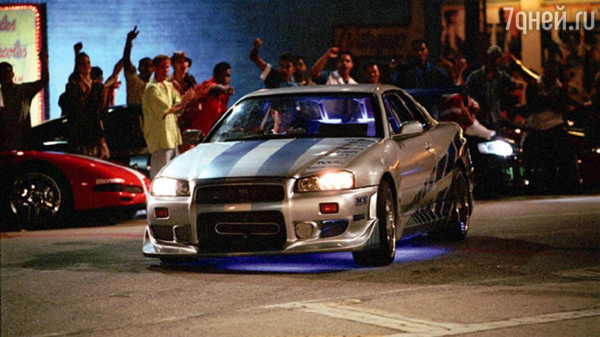 Nissan Skyline GTR r34 Форсаж