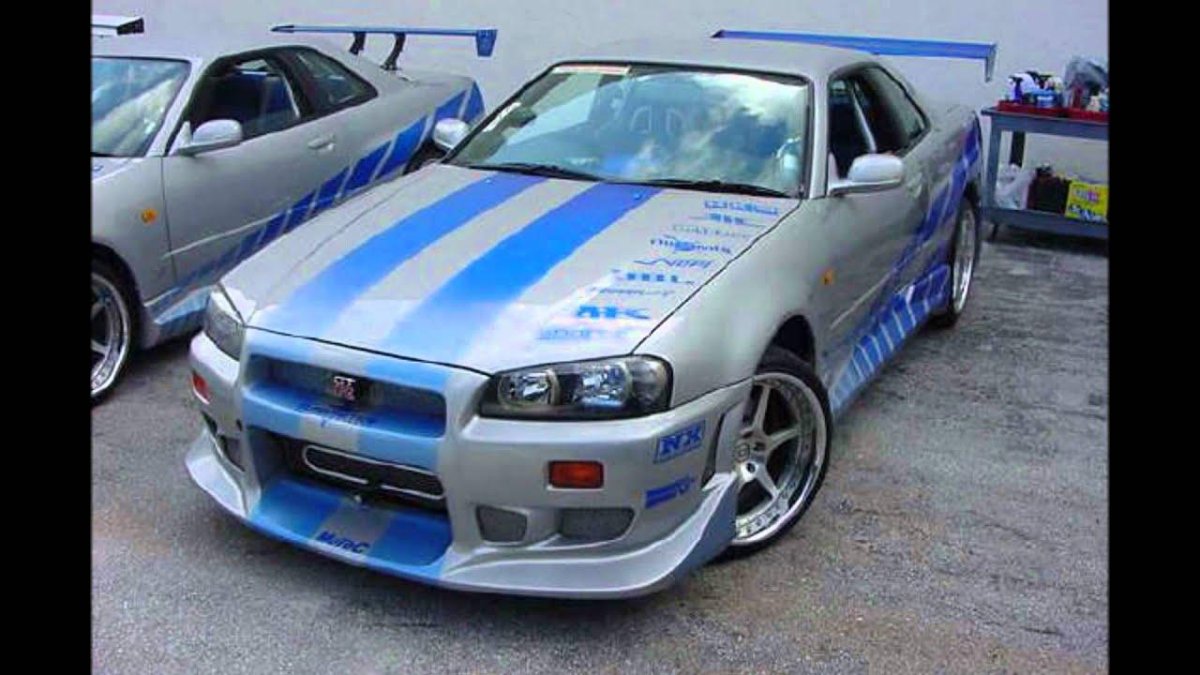 Nissan Skyline GTR r34 Форсаж 2
