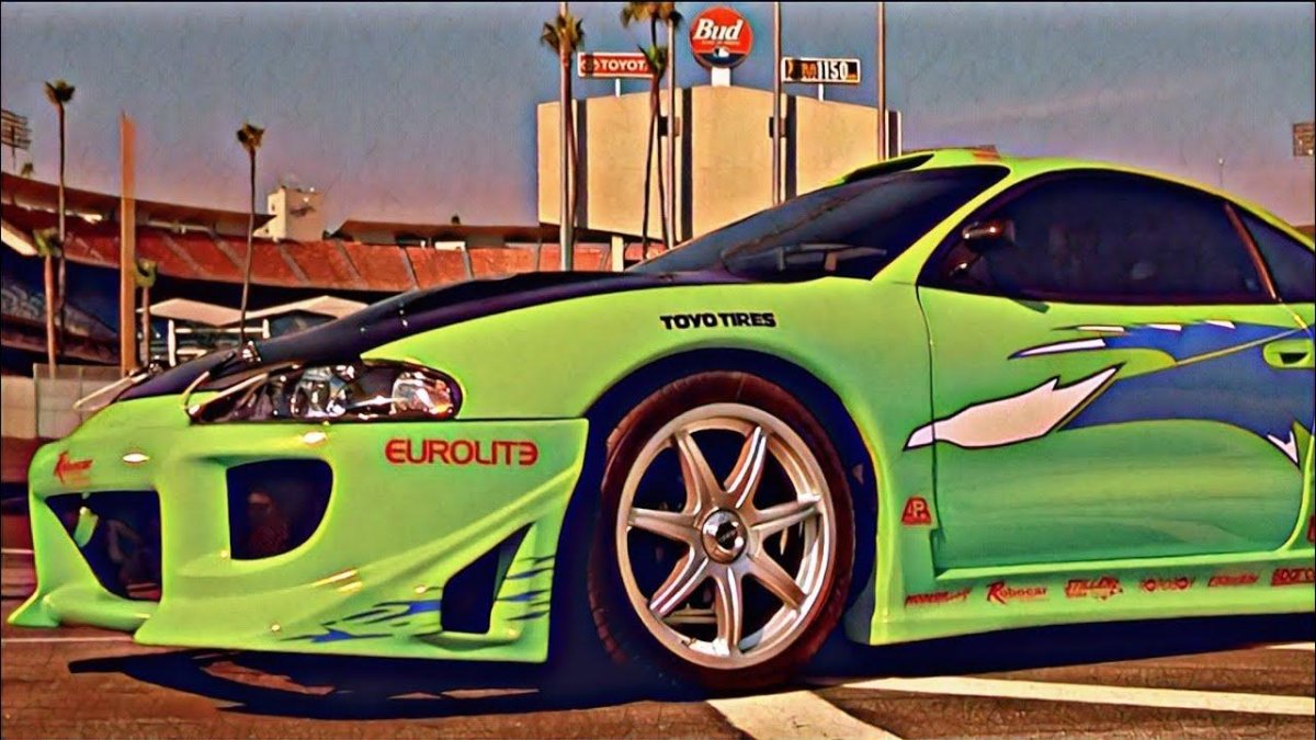 Митсубиси Эклипс Форсаж 1