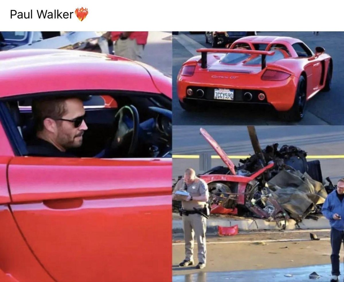 Порше Каррера gt пола Уокера