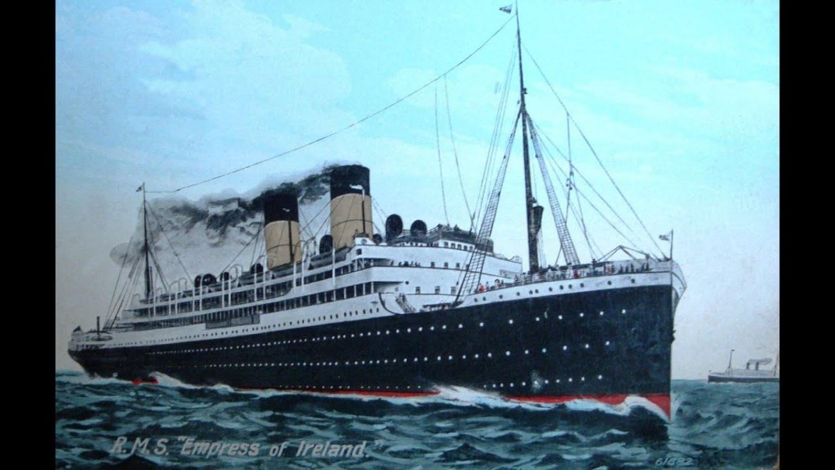 Пароход Императрица Ирландии