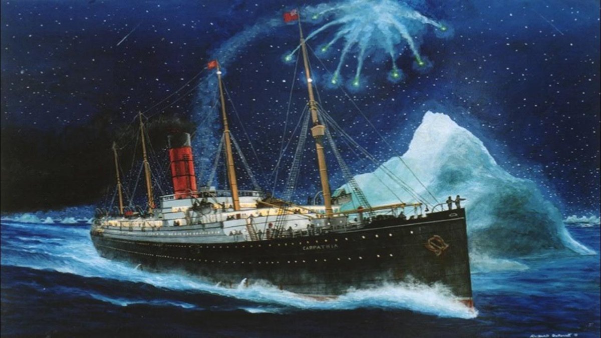 Судно Карпатия и Титаник