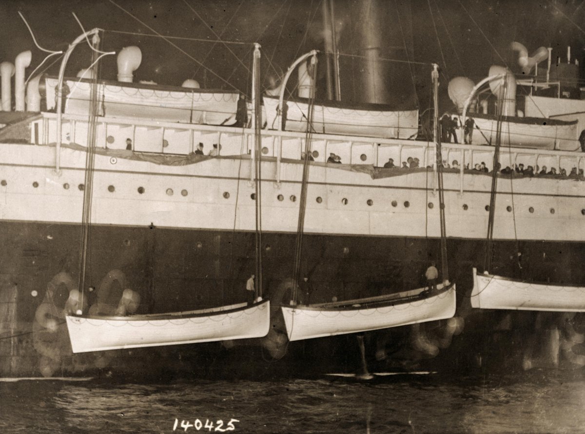 Карпатия пароход 1912