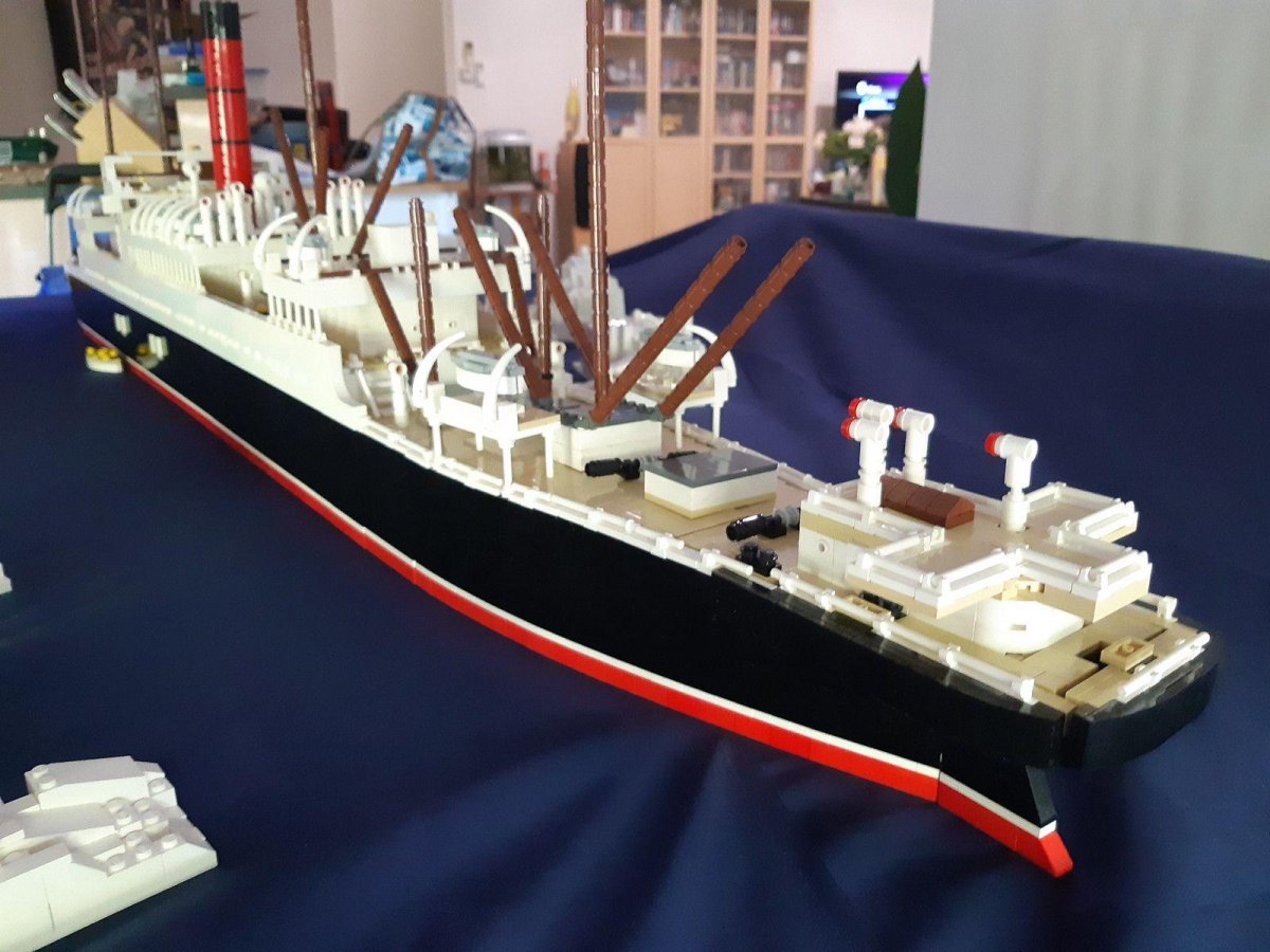 Карпатия корабль лего