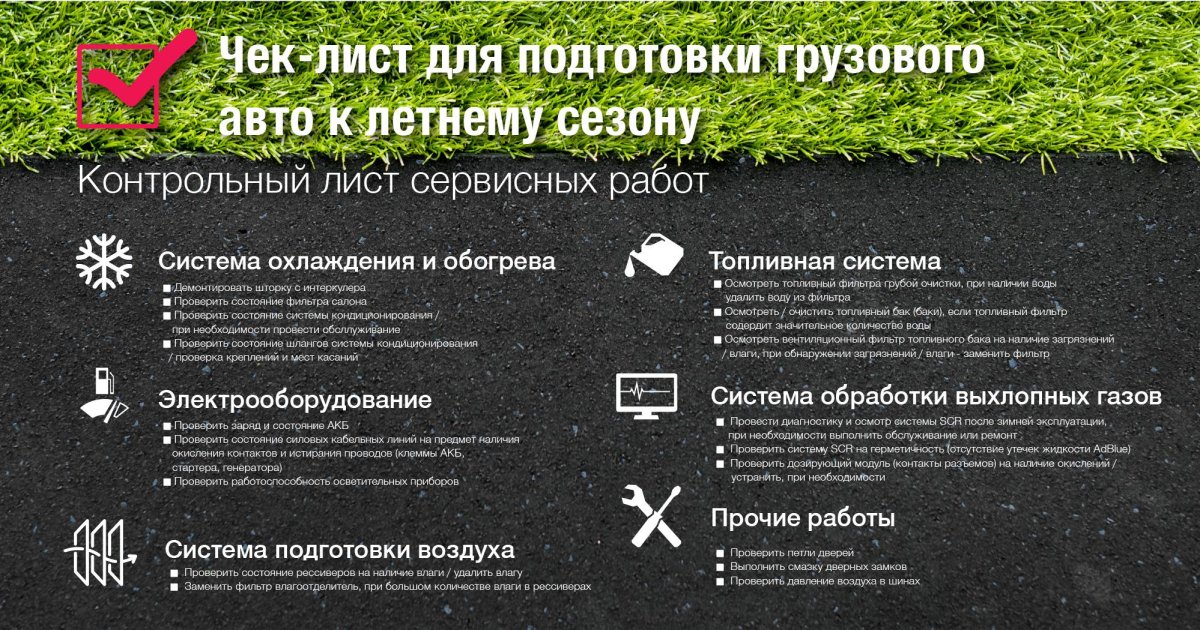 Подготовка авто к летнему сезону