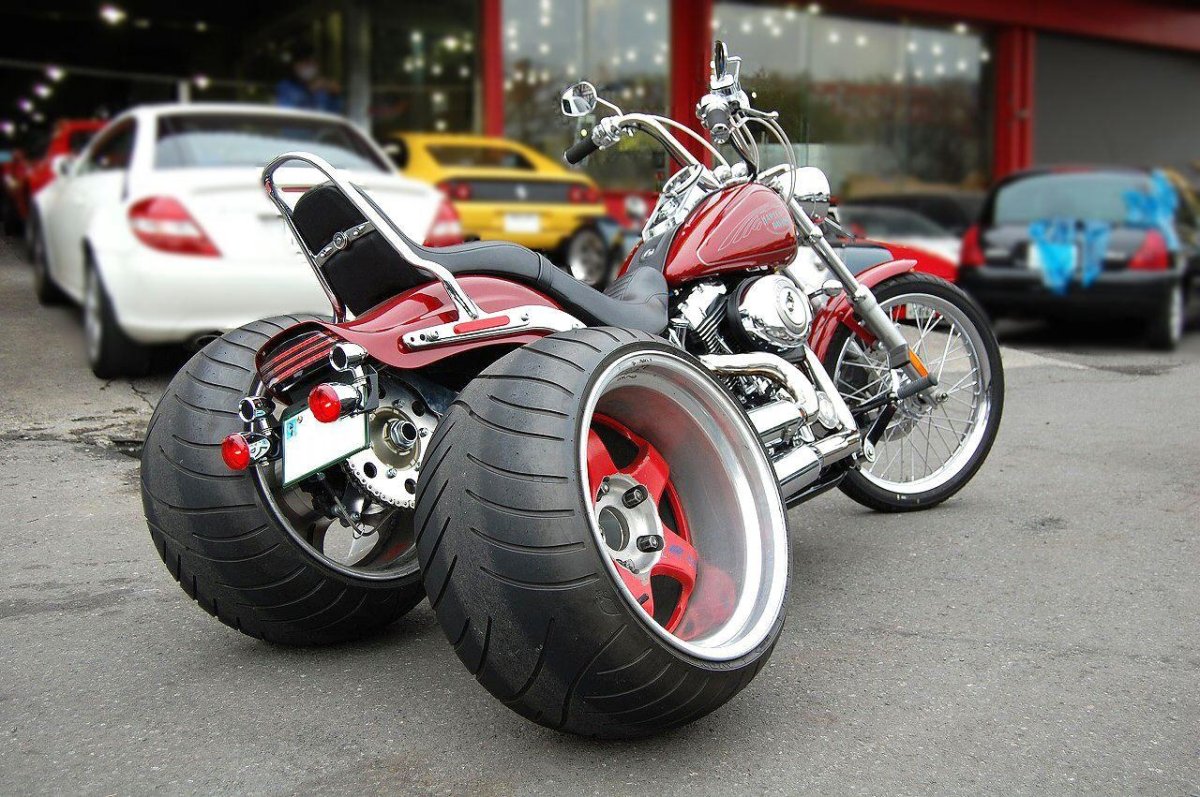 Трайк 2 колеса впереди