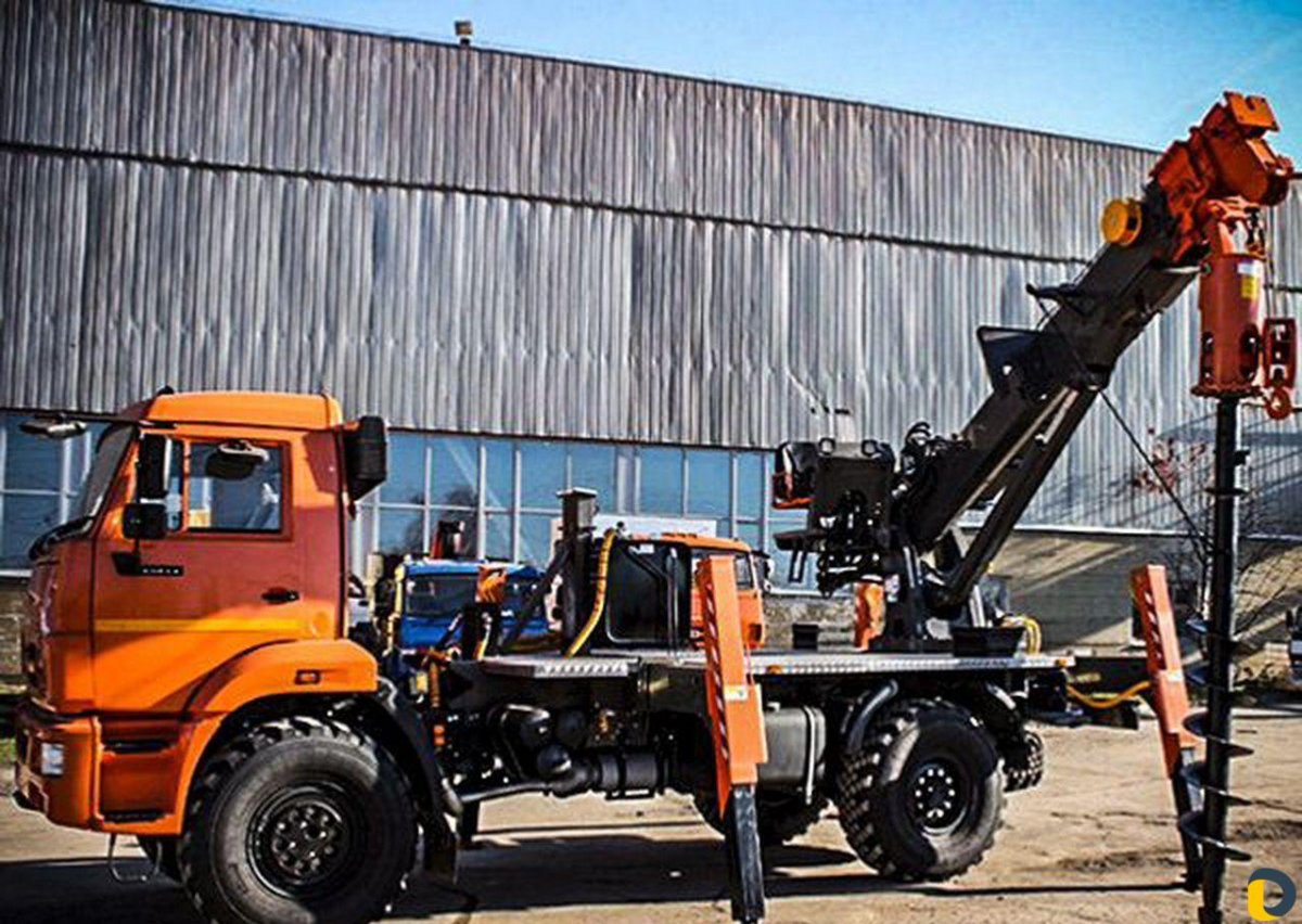 Junjin sa-040c на базе КАМАЗ