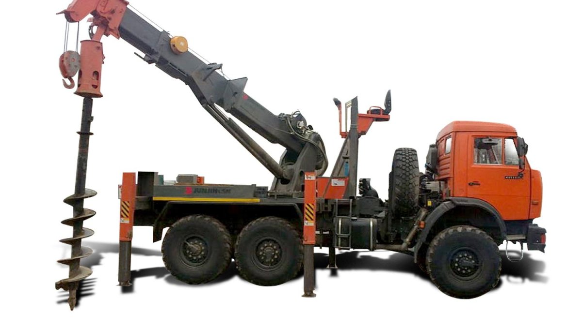 Ямобур КАМАЗ 4326