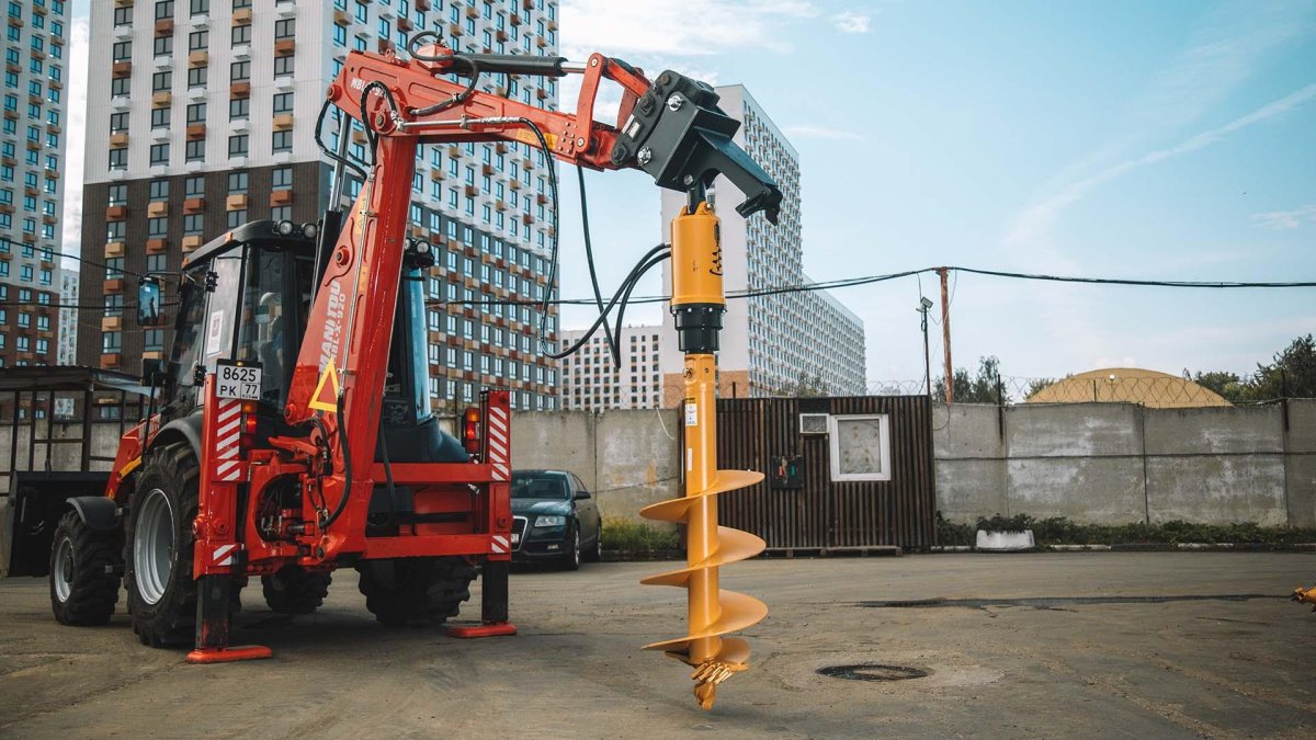 Автобуровая машина