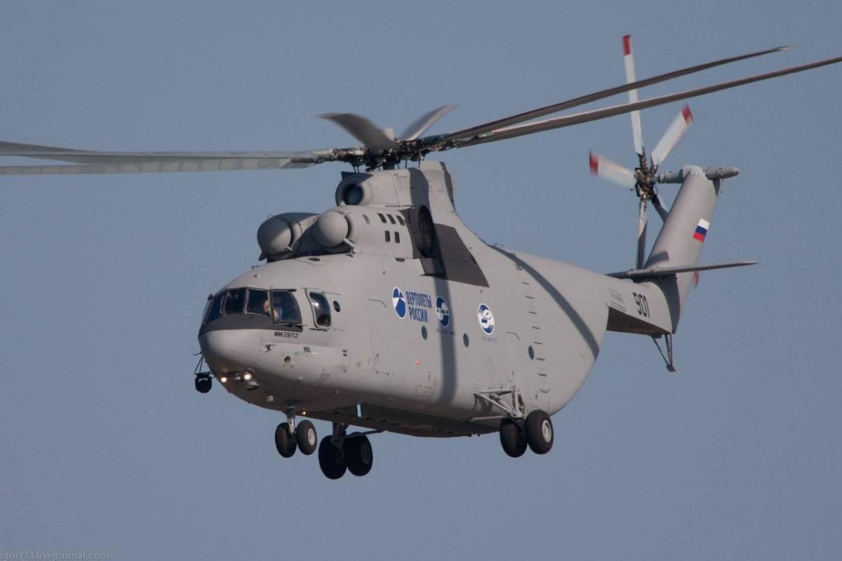 Транспортный вертолет ми-26