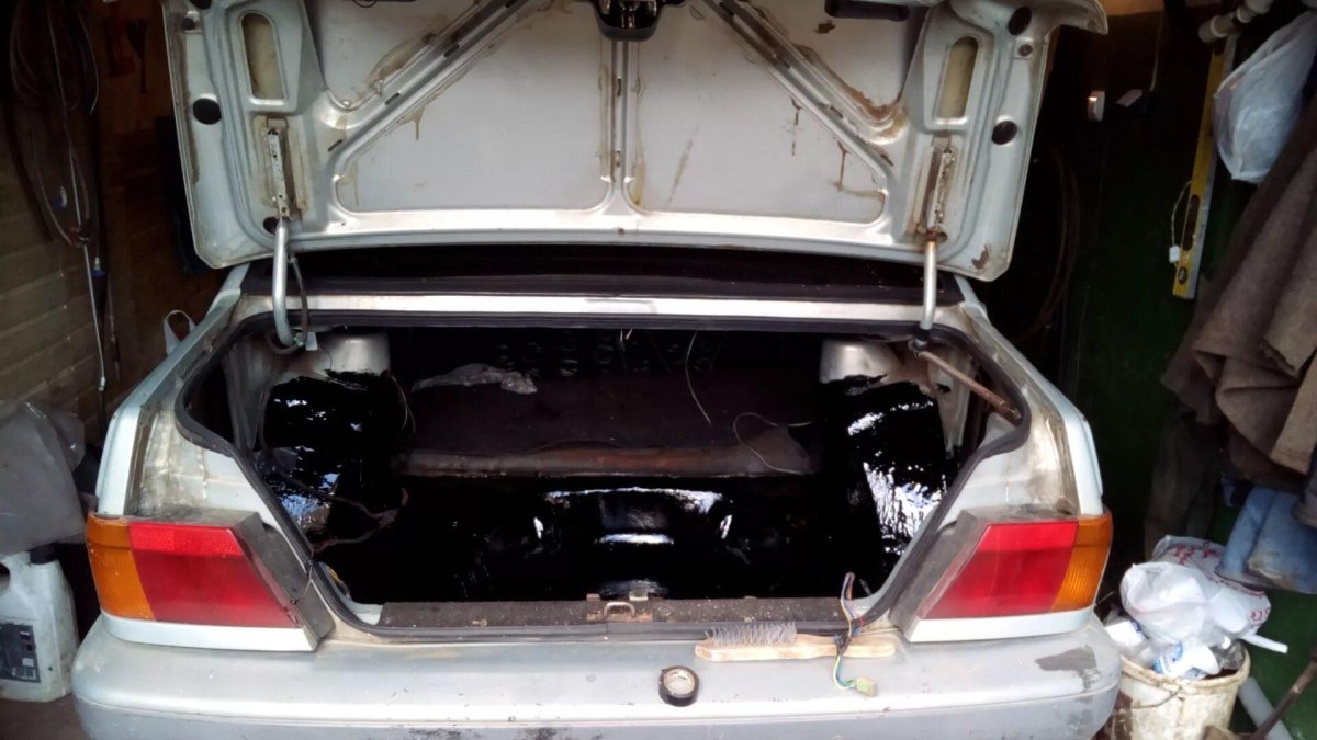 Переварка багажника ВАЗ 2115