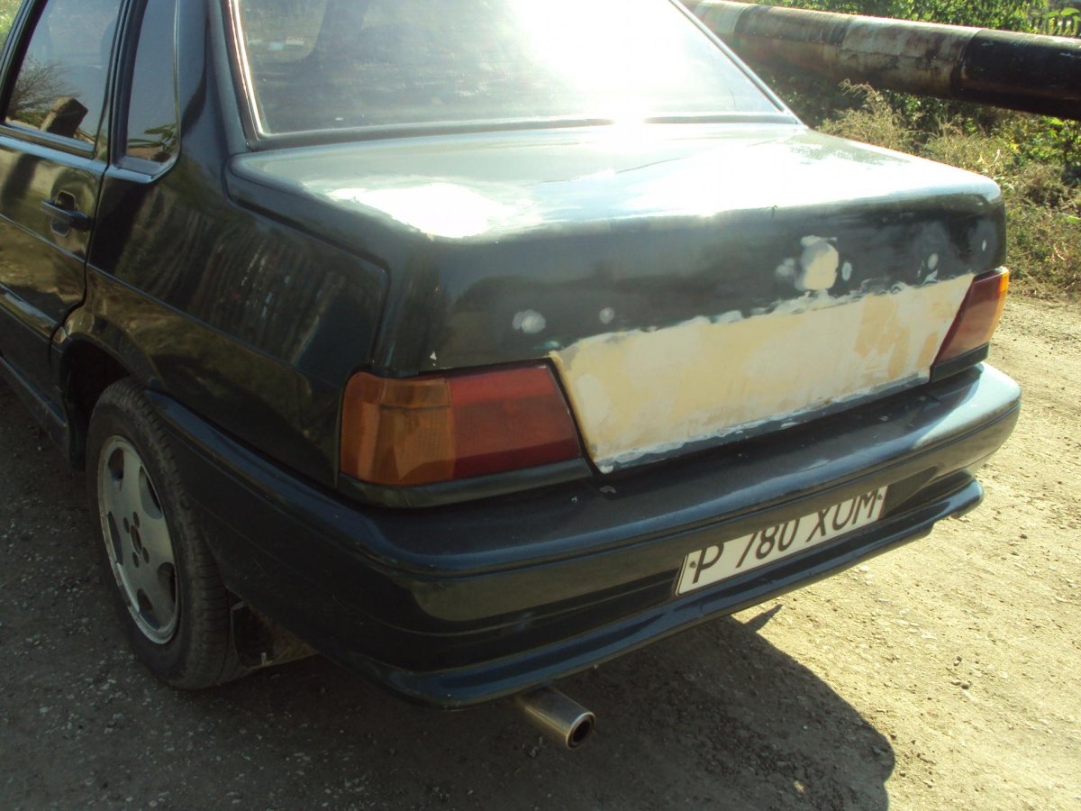 ВАЗ 2115 заваренный багажник