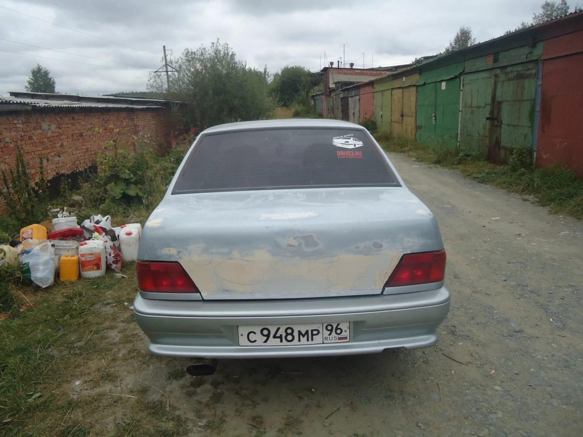 ВАЗ 2115 заваренный багажник