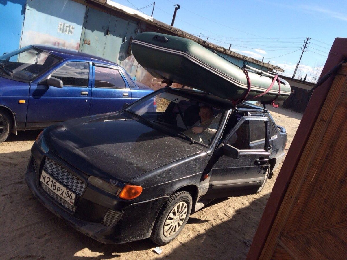 Багажник бокс на ВАЗ 2115