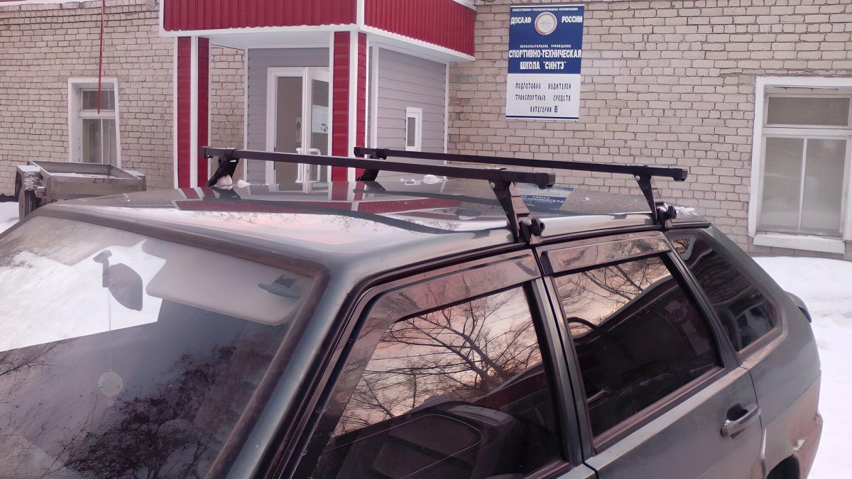 Багажник на рейлинги ВАЗ 2114