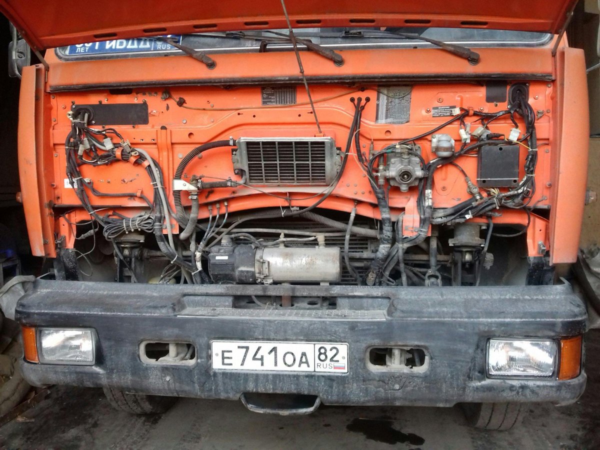 Номер кабины КАМАЗ 6520