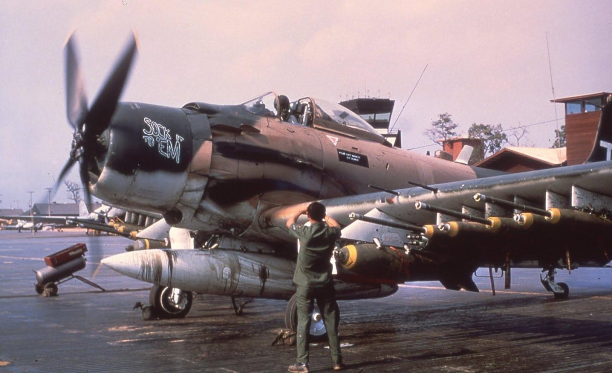 Skyraider Вьетнам