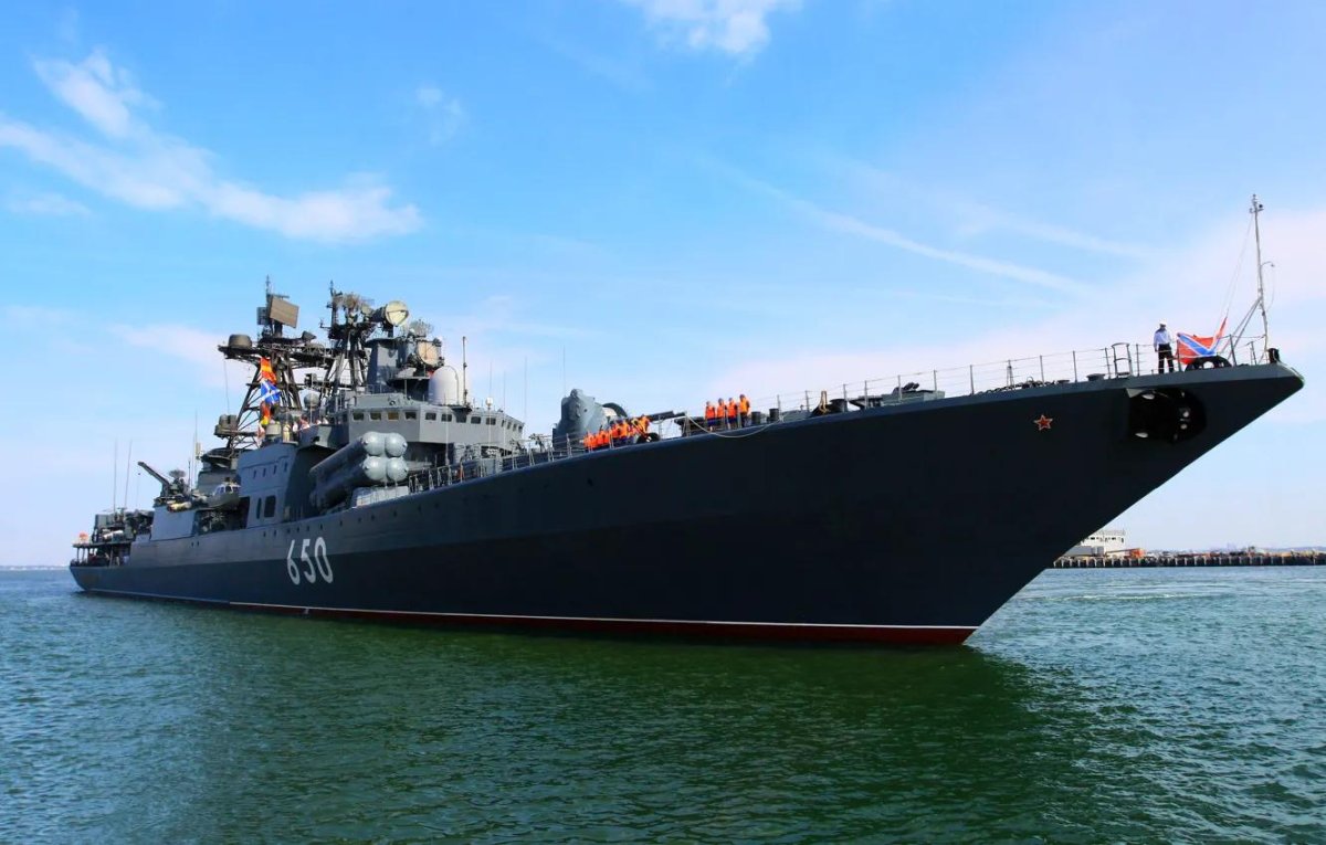 Адмирал Чабаненко большой противолодочный корабль