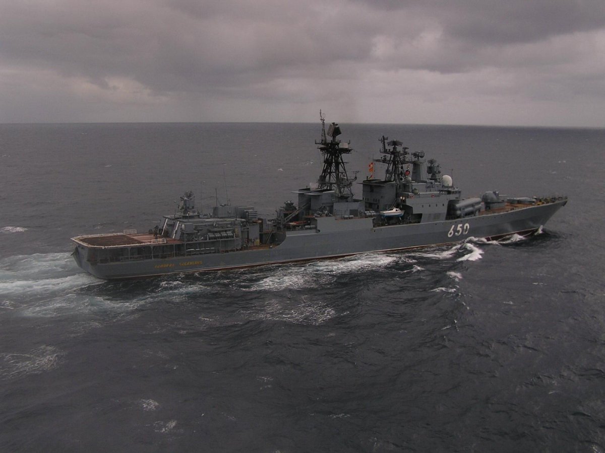 Фрегат проекта 1155.1м «Адмирал Чабаненко»