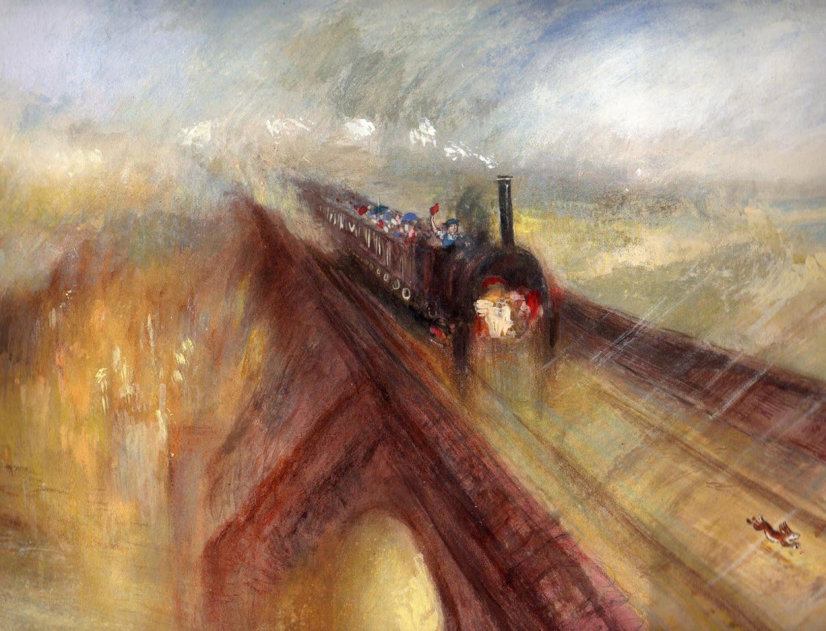 Уильям тёрнер дождь, пар и скорость