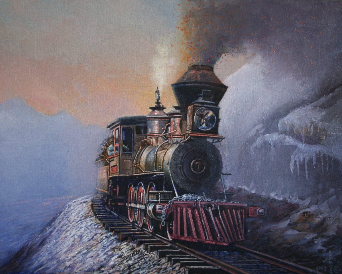 Алан Фирнли паровозы