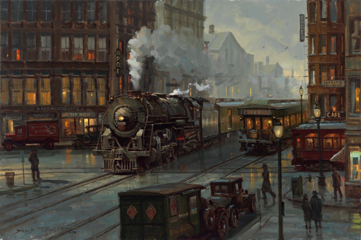 Художник Дэвид Тутвилер