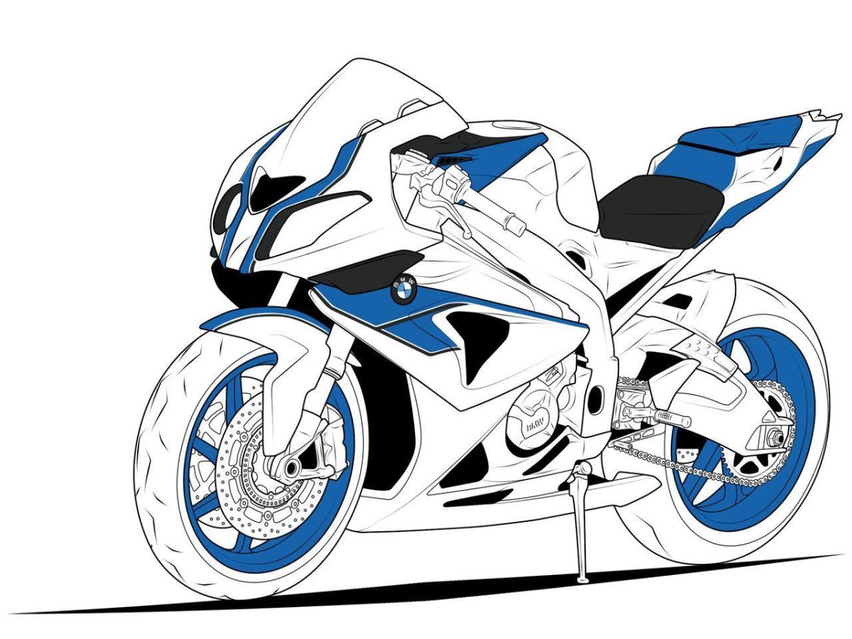 BMW s1000rr арт
