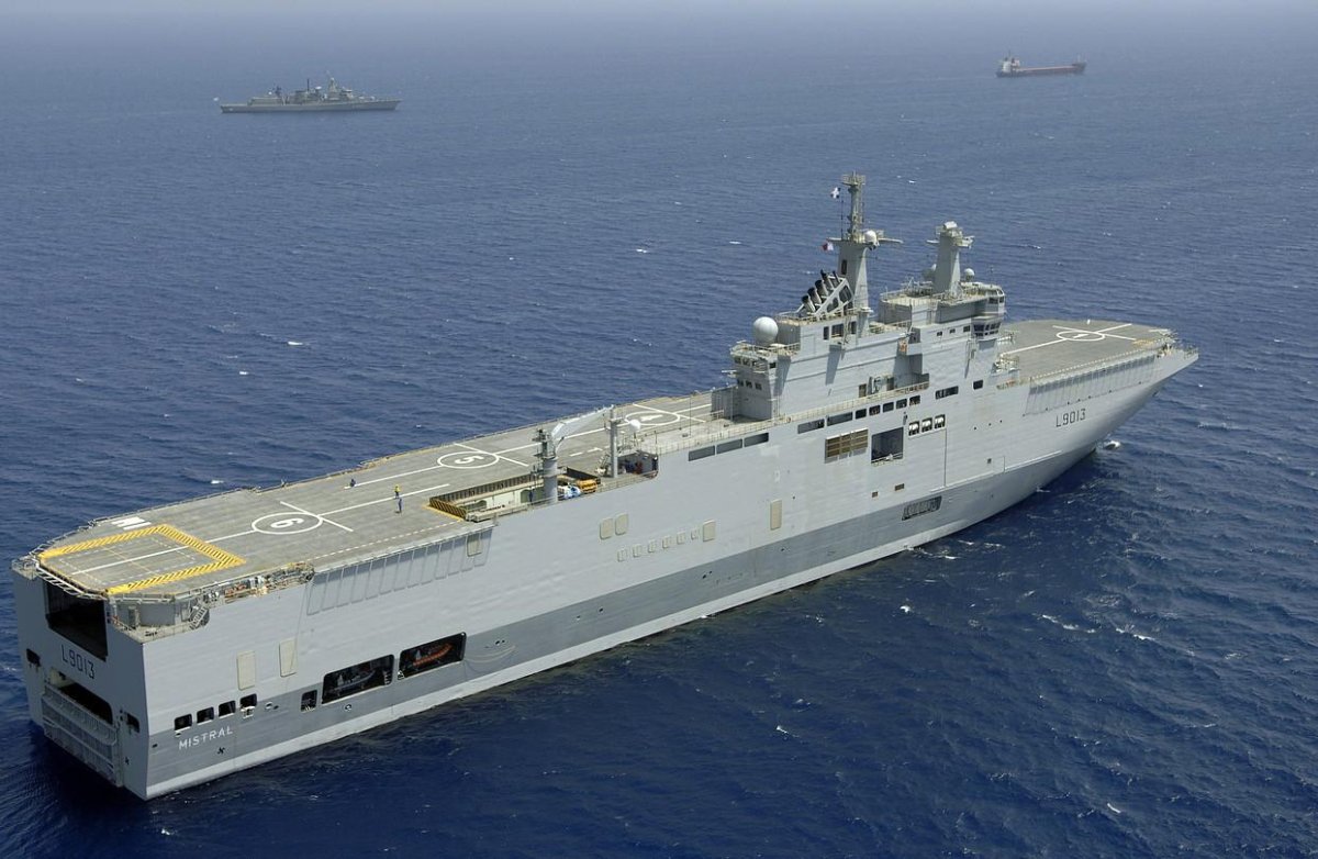 Египет вертолетоносцы Мистраль