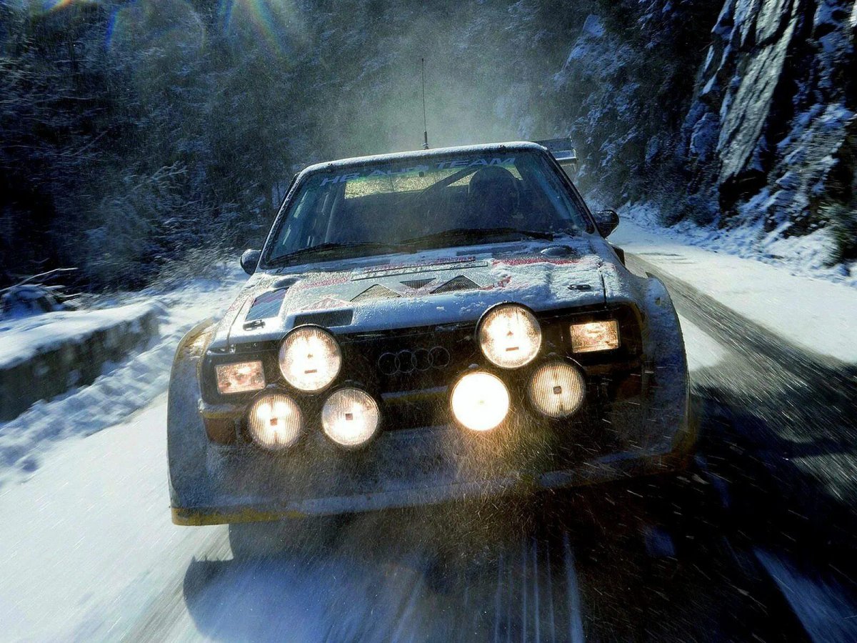 Audi quattro s1 Rally Group b