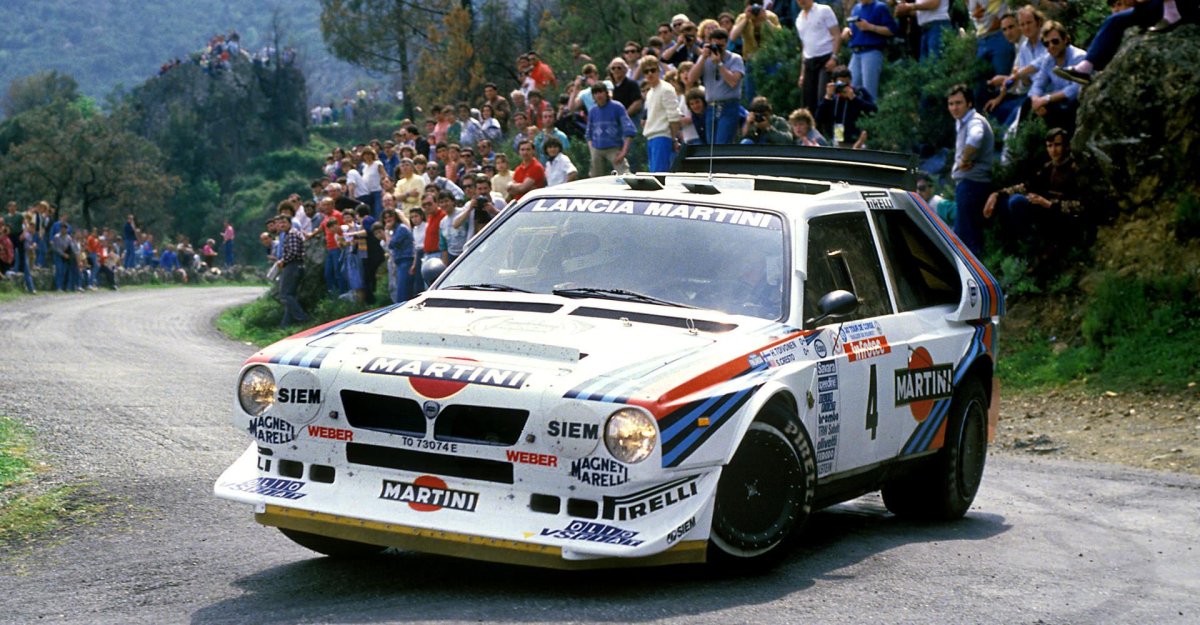 Lancia Delta s4 ралли