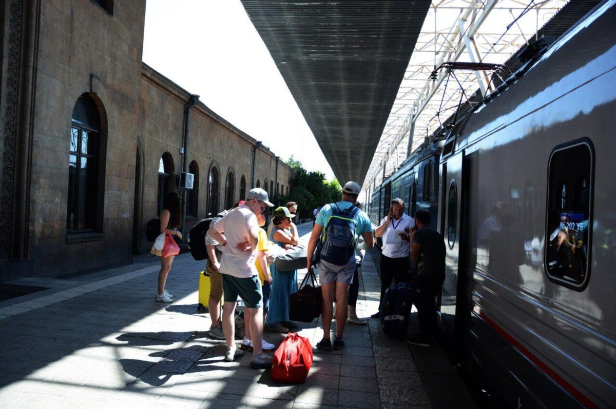 Станция Ереван ЮКЖД