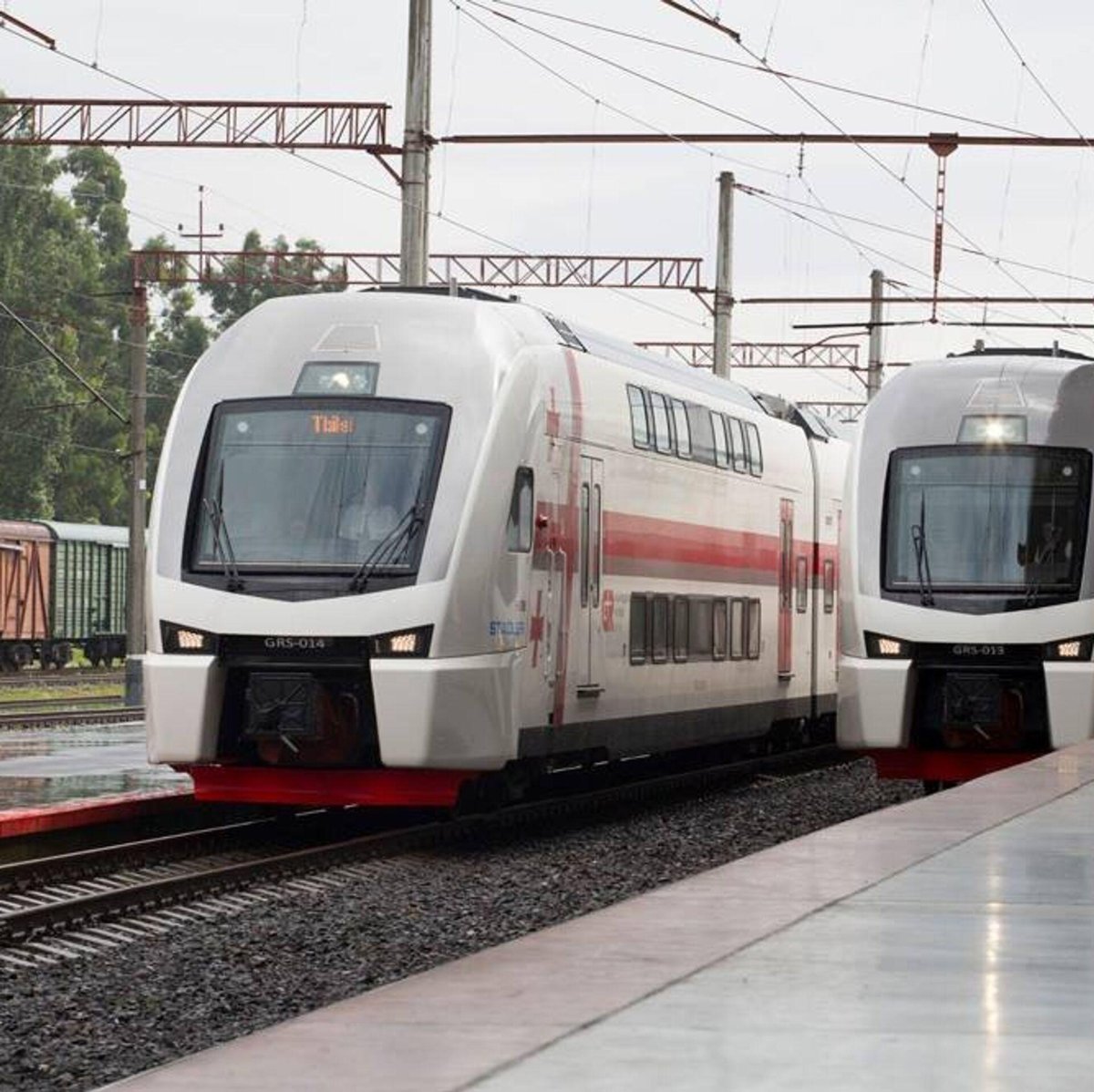 Stadler-Kiss поезд Грузия