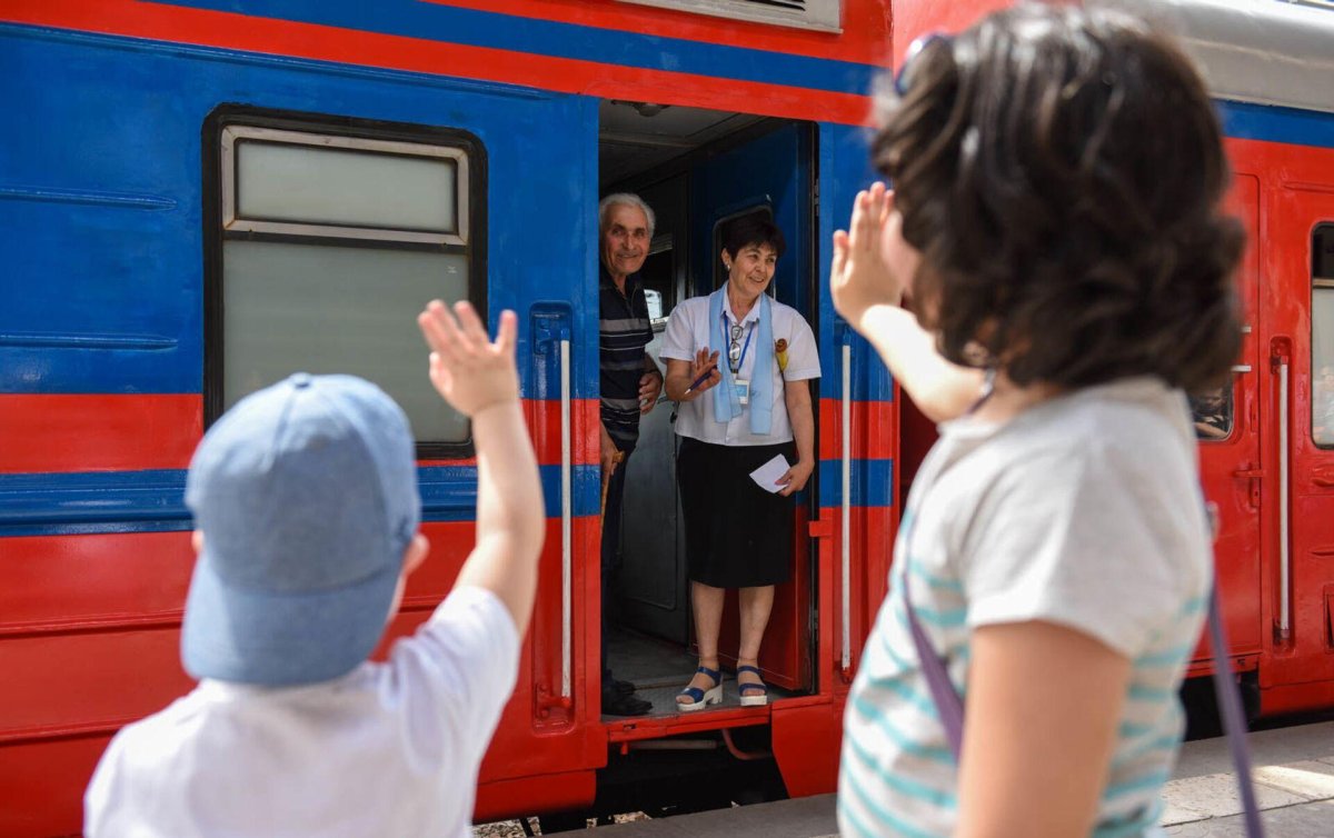 ЮКЖД поезда Армения