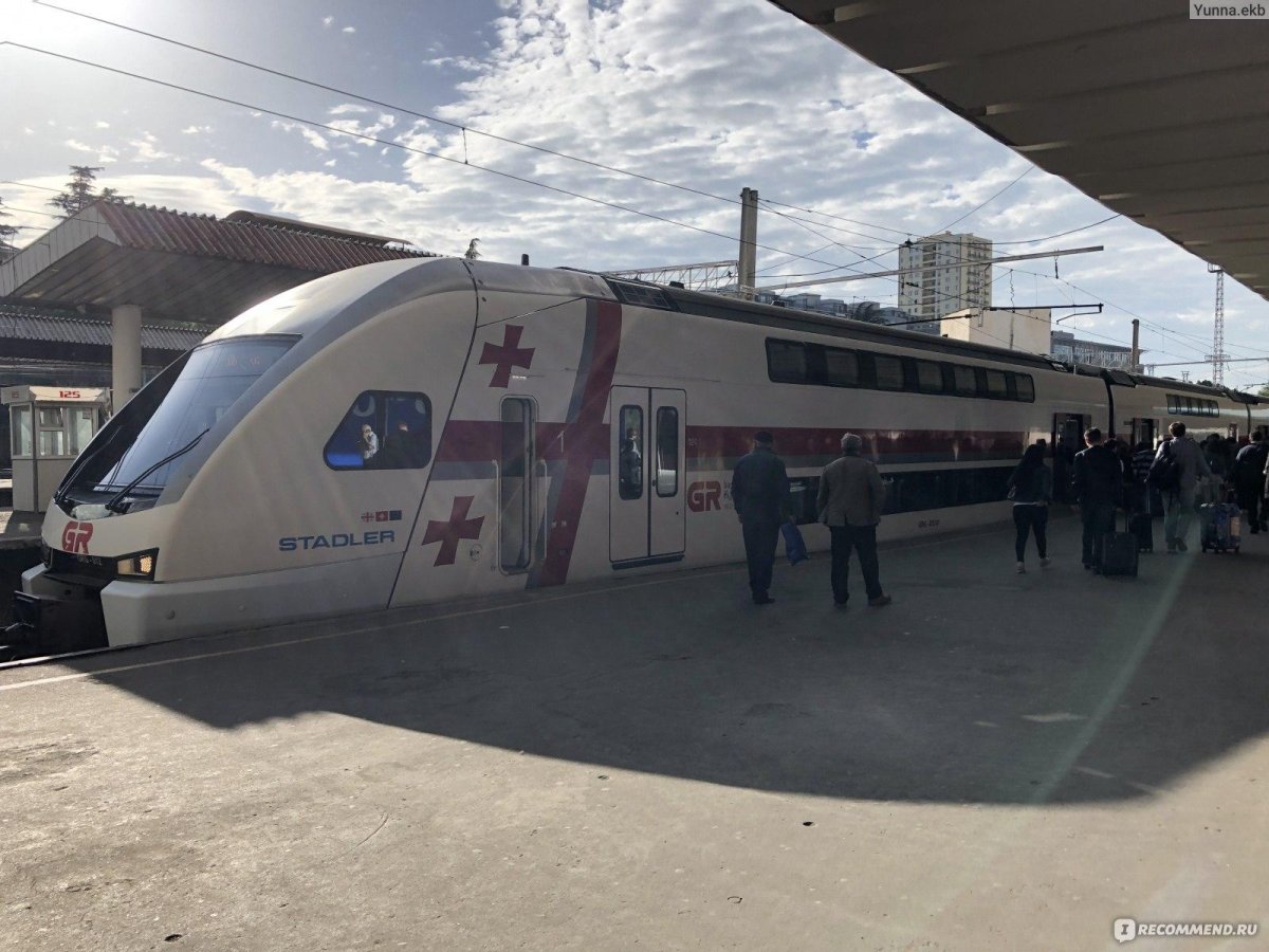 Тбилиси Батуми поезд Штадлер