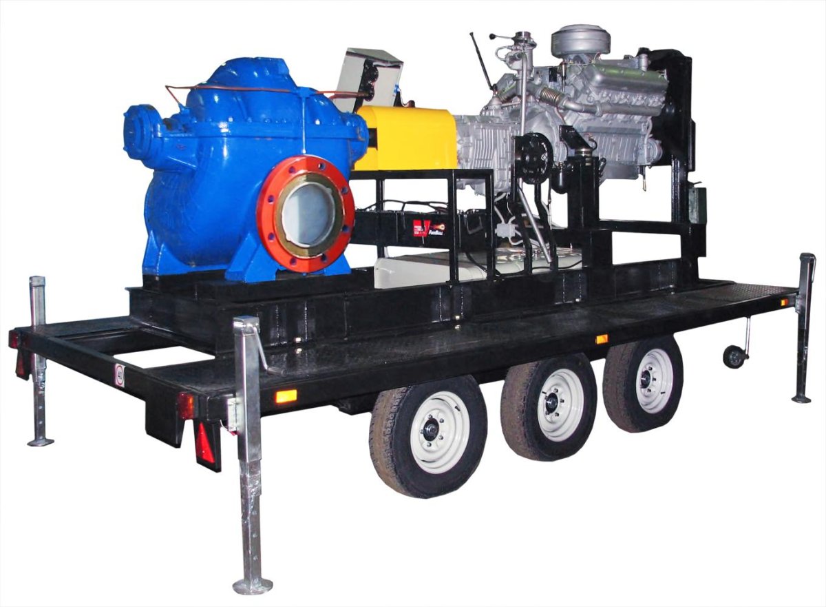 Передвижная насосная станция СНП-50/80