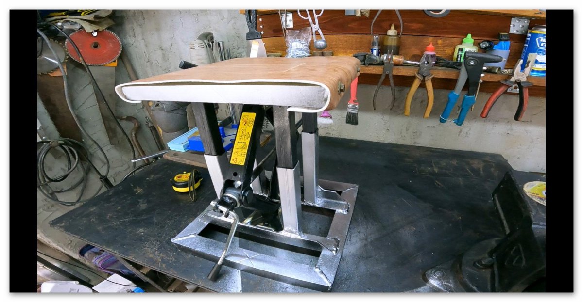 Мотоподставка своими руками