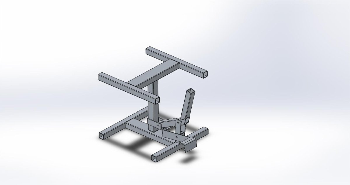 Подставка под мотоцикл эндуро чертеж