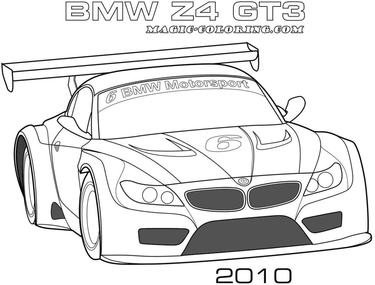 BMW z4 gt3 2010