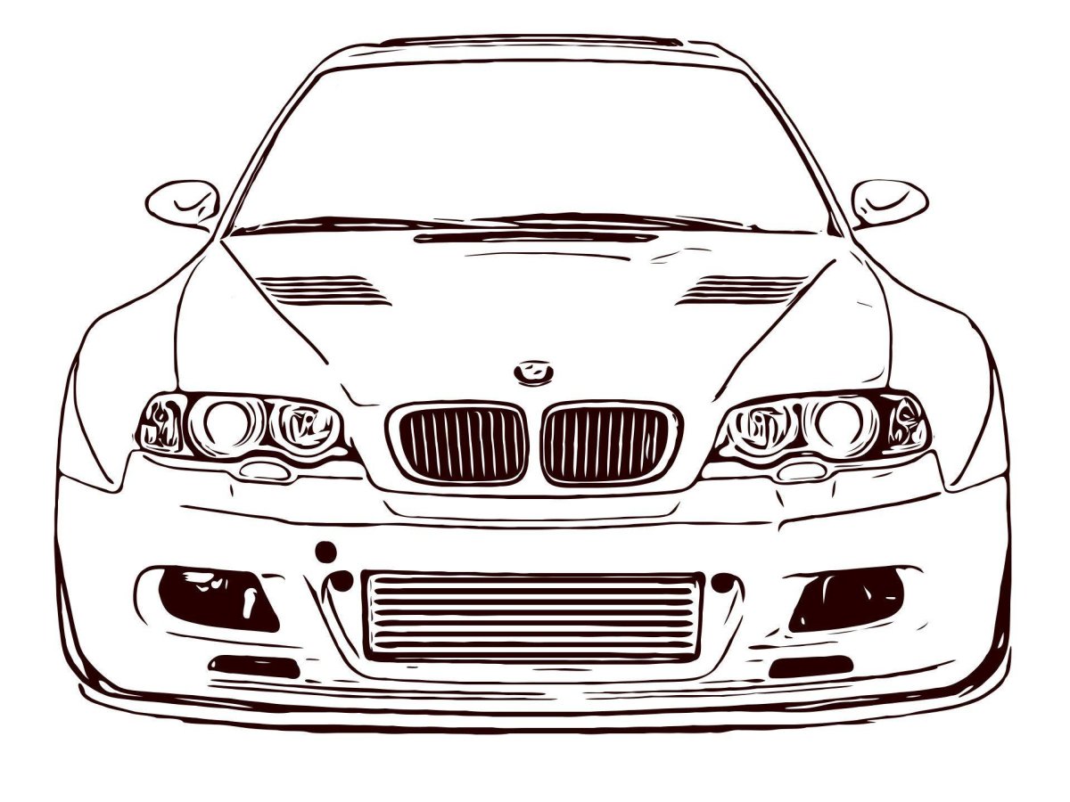 BMW e46 арт
