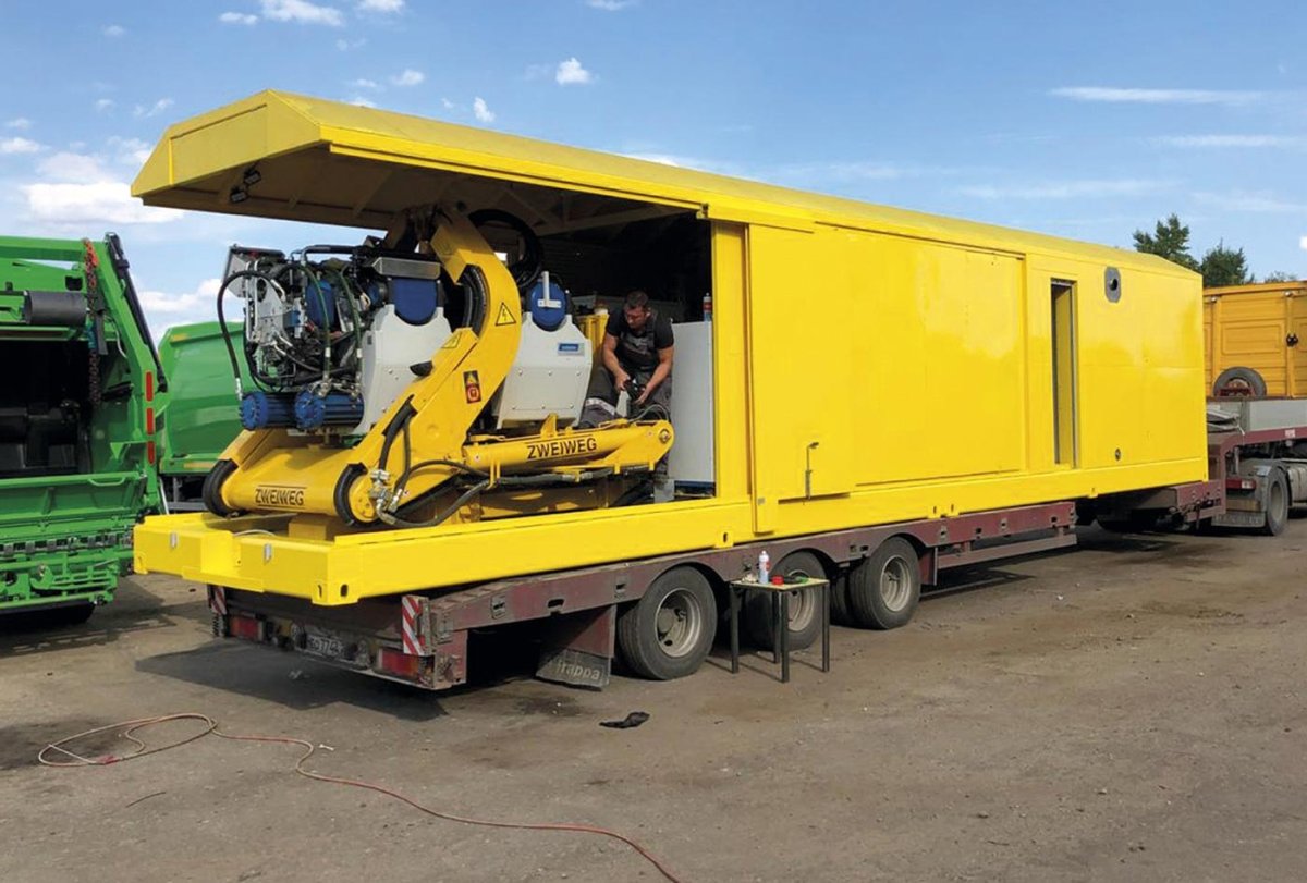 Спецтехника на комбинированном ходу