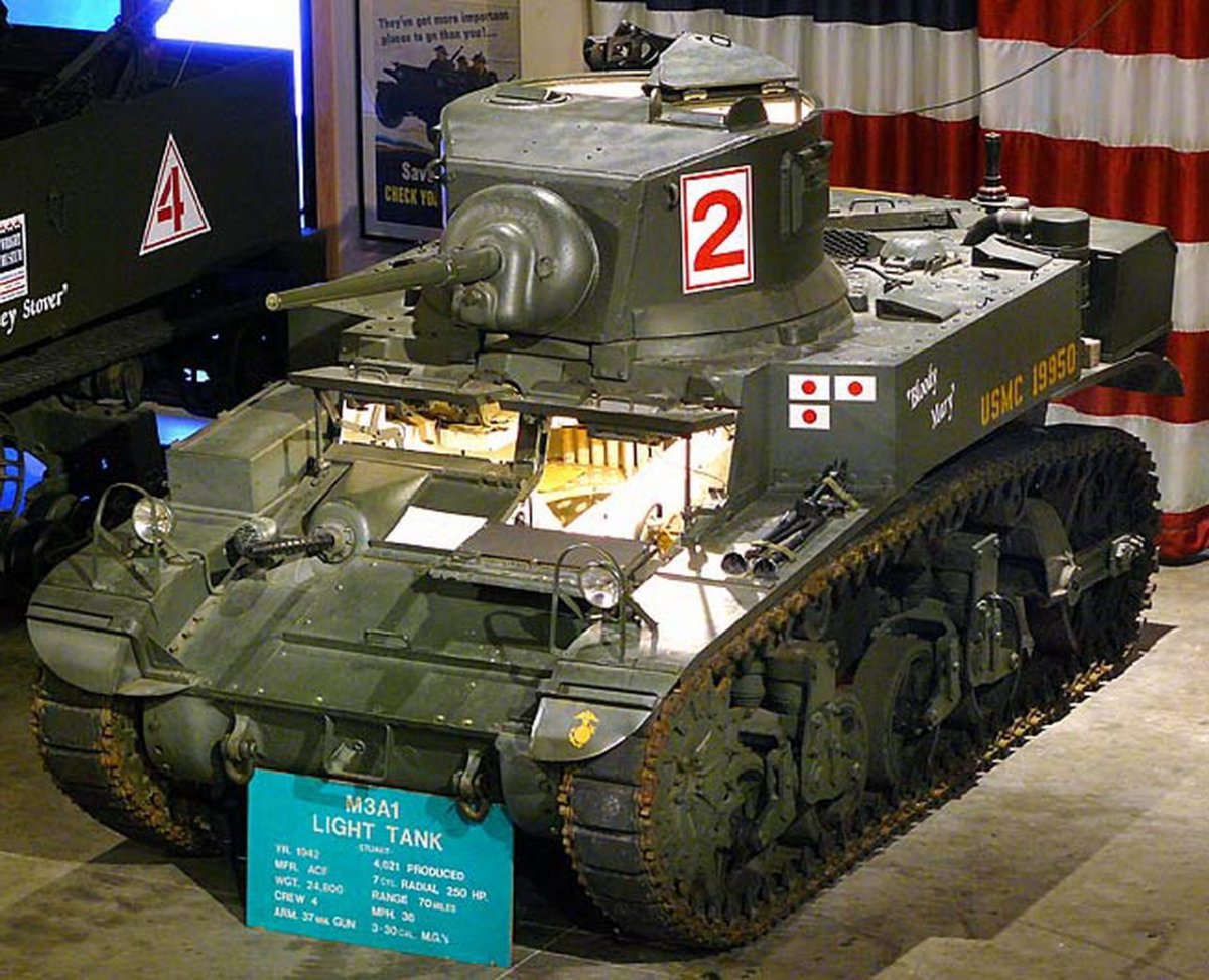 M3 Stuart танк