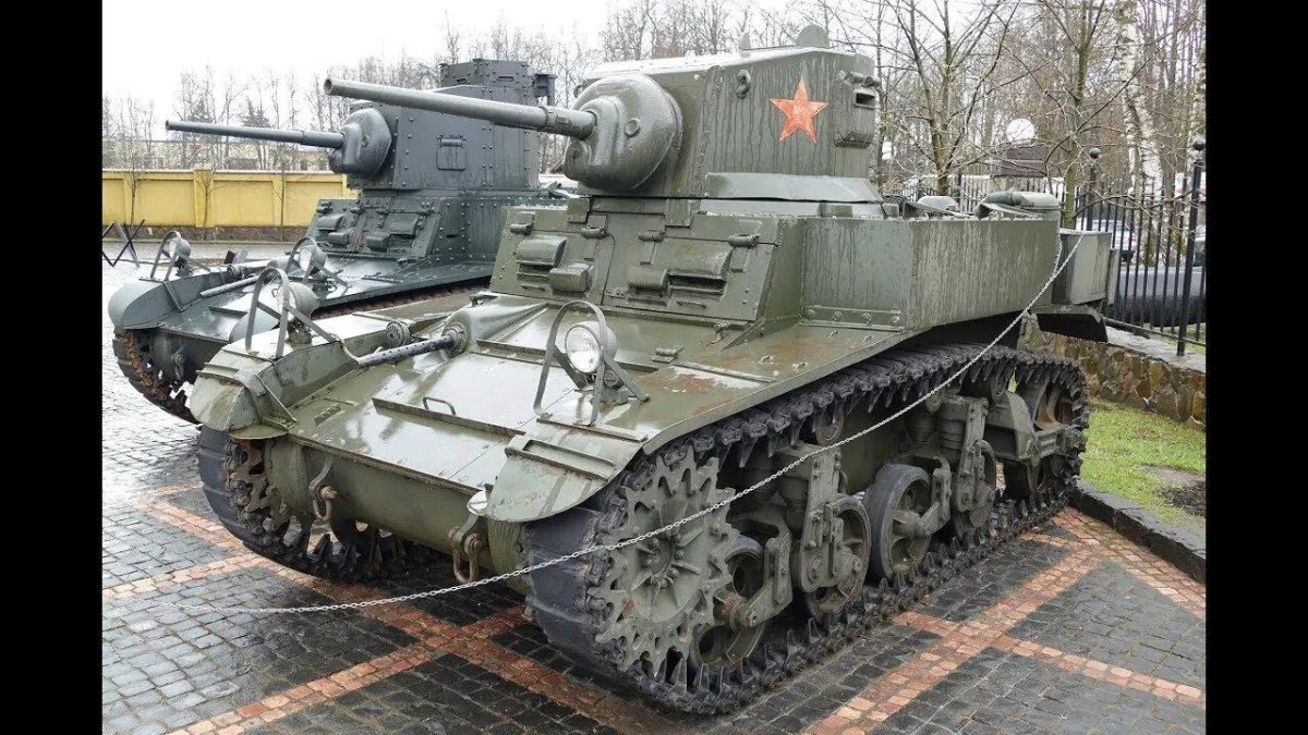 M3 Stuart танк