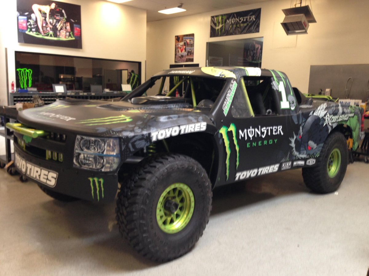 Трофи трак Monster Energy