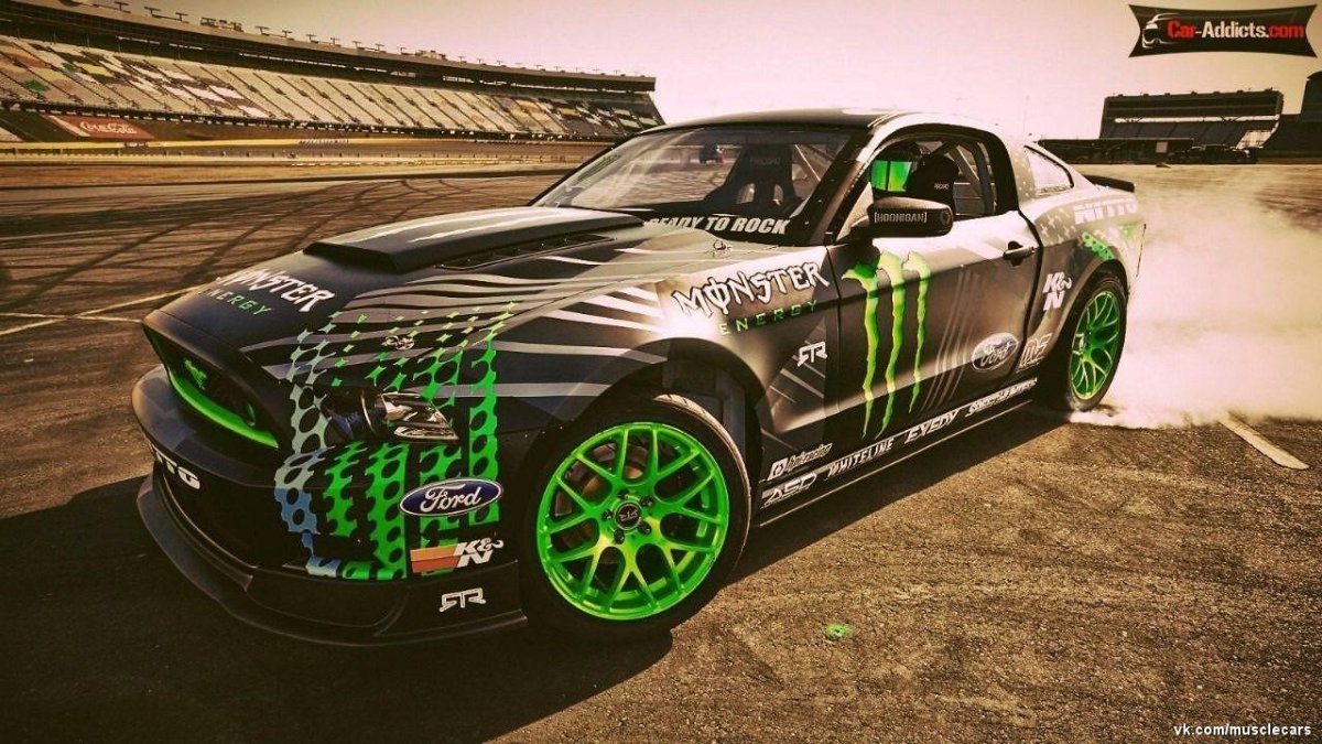 Ford Mustang RTR Monster Energy 2015