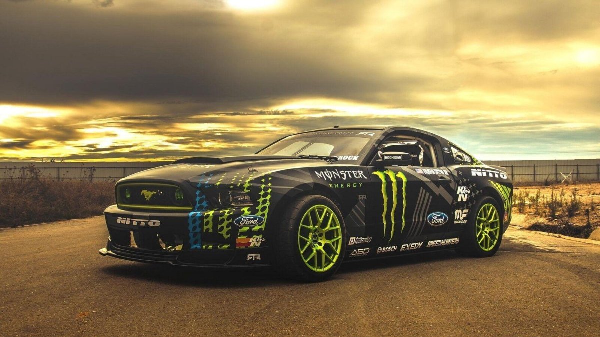 Monster Energy Ford Mustang RTR